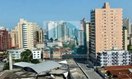 Apartamento na Vila Tupi Praia Grande SP, com 2 dormitórios sendo 1 suíte.