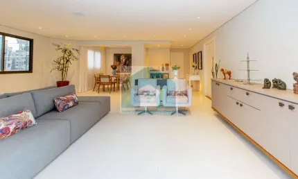 Apartamento itaim bibi com 3 suítes e 5 banheiros à venda, 198 m²