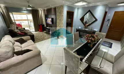 Apartamento com 3 quartos à venda na Rua Carlos Martiniano de Andrade Bitencourt, 190, Aviação, Praia Grande