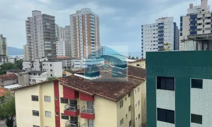 Apartamento no bairro da aviação praia grande sp, com 2 dormitórios, 1 suíte