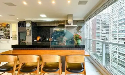 Apartamento com 222m², 3 dormitórios, 3 suítes, 4 vagas, no condomínio campo belíssimo em são paulo