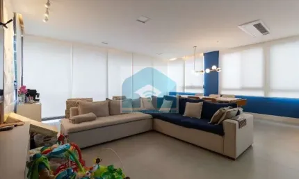 Apartamento brooklin/ campo belo 157 m²  (sendo 3 suíte) -  2 vagas
