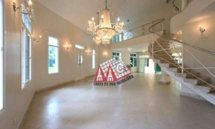 Sobrado com 4 dormitórios à venda, 544 m² por R$ 5.900.000,00 - Condomínio Residencial Lago Azul Golf Club - Araçoiaba da Serra/SP