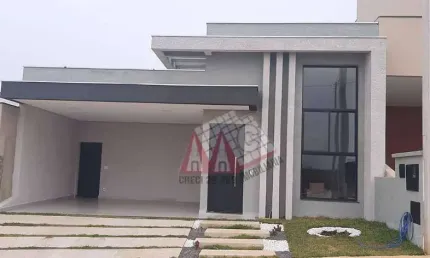 Linda casa com 3 dormitórios e piscina à venda, 165 m² por R$ 1.285. - Condomínio Villagio Wanel - Sorocaba/SP