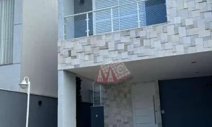 Lindo sobrado (repleto de modulados) com 3 dormitórios à venda, 176 m² por r$ 1.280.000 - condomínio residencial villagio milano - sorocaba/sp