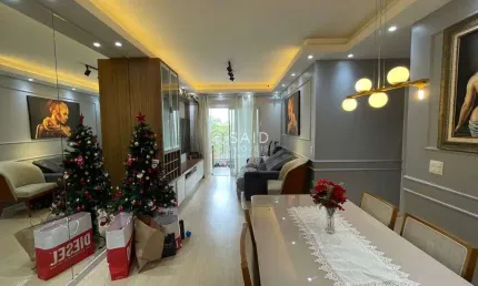 Apartamento no Praças Ipoema, Cezar de Souza em Mogi das Cruzes - SP.