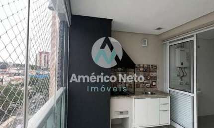 Apartamento com 2 dormitórios para alugar, 74 m² por R$ 4.941,00/mês - Barcelona - São Caetano do S