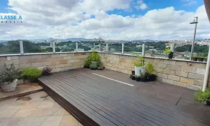 Cobertura com 3 dormitórios à venda, 180 m² por R$ 850.000 - Alto dos Pinheiros - Belo Horizonte/MG