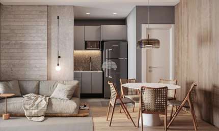 Apartamento com 2 quartos à venda na Rua Brasílio Bacellar Filho, 944, Tingui, Curitiba, 50 m2 por R$ 439.000