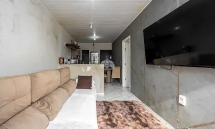 Casa com 1 quarto à venda na Rua Faveiro, 1057, Eucaliptos, Fazenda Rio Grande, 120 m2 por R$ 245.000