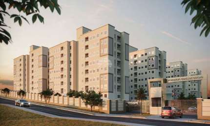 Apartamento com 2 quartos à venda na Rua Manoel Valdomiro de Macedo, 2661, Cidade Industrial, Curitiba, 44 m2 por R$ 350.000