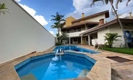 Casa em condomínio fechado com 5 quartos à venda na estrada da rhodia, 5151, barão geraldo, campinas, 796 m2 por r$ 2.850.000