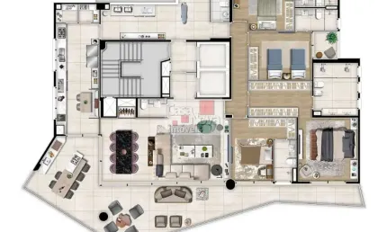 Apartamento com 4 quartos à venda na Rua Heliodora, 336, Santana, São Paulo