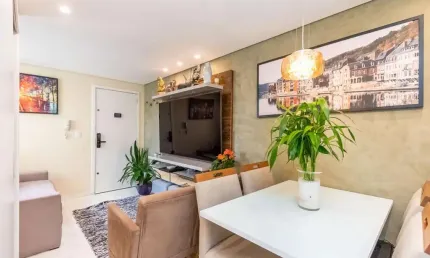 Apartamento para Venda em São José dos Pinhais, São Pedro, 2 dormitórios, 1 banheiro, 1 vaga