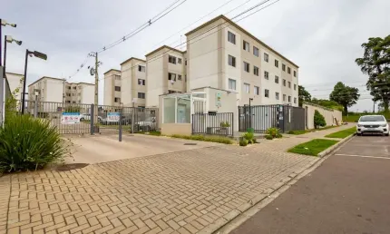 Apartamento para venda em colombo, guaraituba, 2 dormitórios, 1 banheiro, 1 vaga