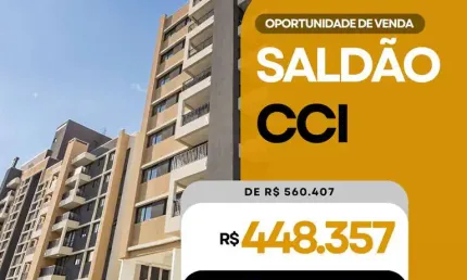 Apartamento para venda, bacacheri, 2 dormitórios, 1 suíte, 2 banheiros, 1 vaga