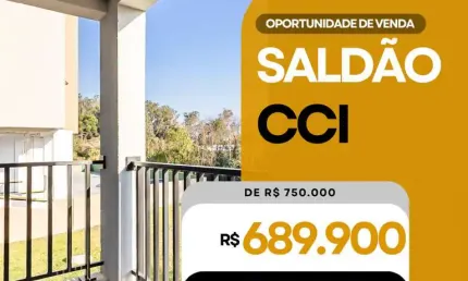 Apartamento para venda em curitiba, bacacheri, 3 dormitórios, 1 suíte, 2 banheiros, 2 vagas