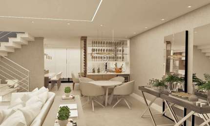 Casa com 3 quartos à venda na Rua Tobias de Macedo Júnior, Santo Inácio, Curitiba, 256 m2 por R$ 1.833.000