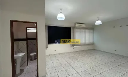 Sala comercial com 70 m² – excelente localização – jardim maria cecília (centro), são bernardo do campo