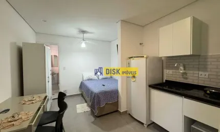 Kitnet com 1 dormitório para alugar, 20 m² por r$ 1.800,00/ano - conjunto habitacional franchini - são bernardo do campo/sp