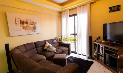 Apartamento com 3 dormitórios à venda, 85 m² por r$ 424.000,00 - vila príncipe de gales - santo andré/sp