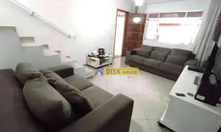 Sobrado com 3 dormitórios à venda, 207 m² por r$ 815.000,00 - assunção - são bernardo do campo/sp