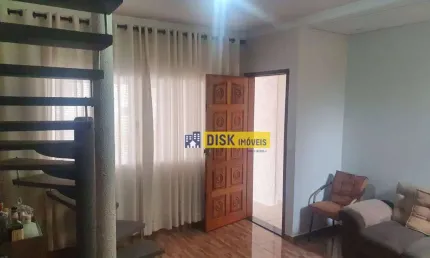 Sobrado com 3 dormitórios à venda, 111 m² por r$ 550.000,00 - assunção - são bernardo do campo/sp