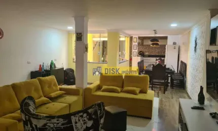Sobrado com 3 dormitórios à venda, 233 m² por r$ 640.000,00 - baeta neves - são bernardo do campo/sp