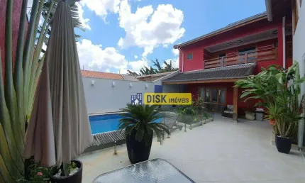 Sobrado com 4 dormitórios à venda, 399 m² por r$ 2.300.000,00 - independência - são bernardo do campo/sp