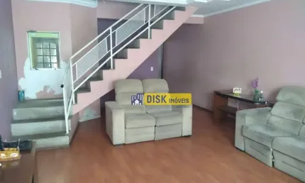 Sobrado com 3 dormitórios à venda, 335 m² por r$ 760.000,00 - assunção - são bernardo do campo/sp