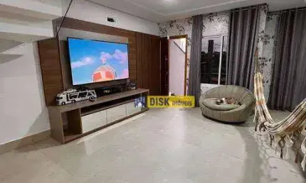 Sobrado com 5 dormitórios à venda, 243 m² por r$ 1.380.000,00 - vila gonçalves - são bernardo do campo/sp