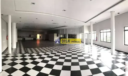 Salão para alugar, 600 m² por r$ 7.600,00/mês - rudge ramos - são bernardo do campo/sp