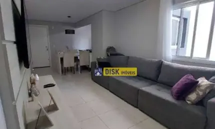 Cobertura com 2 dormitórios à venda, 134 m² por r$ 764.000,00 - vila valparaíso - santo andré/sp