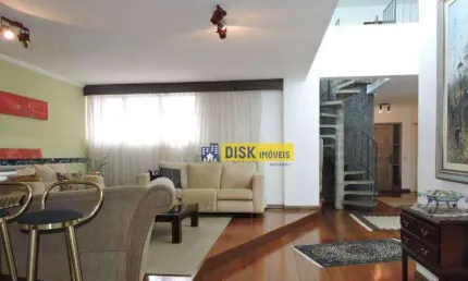 Cobertura com 3 dormitórios à venda, 222 m² por r$ 1.600.000 - jardim maria cecília - são bernardo do campo/sp