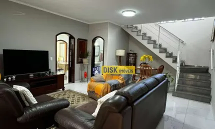 Sobrado com 3 dormitórios à venda, 260 m² por r$ 960.000,00 - centro - são bernardo do campo/sp