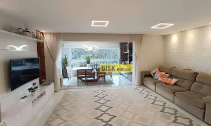 Apartamento com 3 dormitórios à venda, 133 m² por r$ 1.300.000,00 - vila dayse - são bernardo do campo/sp