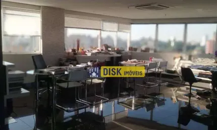 Sala para alugar, 90 m² por r$ 7.400,07/mês - santa terezinha - são bernardo do campo/sp