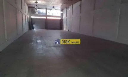 Galpão para alugar, 500 m² por r$ 18.154,00/ano - centro - santo andré/sp