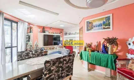 Amplo apto 150m² com 5 dorms (2 suítes), 2 vagas e lazer completo – baeta neves, sbc