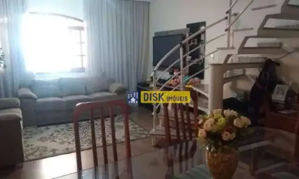 Sobrado com 3 dormitórios à venda, 286 m² por r$ 850.000,00 - jordanópolis - são bernardo do campo/sp