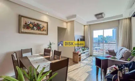 Apartamento com 3 dormitórios à venda, 75 m² por r$ 450.000 - vila dusi - são bernardo do campo/sp