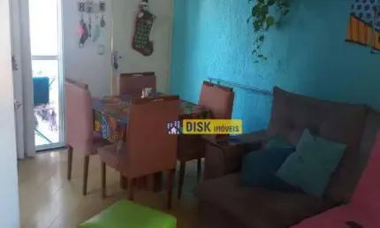 Apartamento com 2 dormitórios à venda, 47 m² por r$ 320.000 - nova petrópolis - são bernardo do campo/sp
