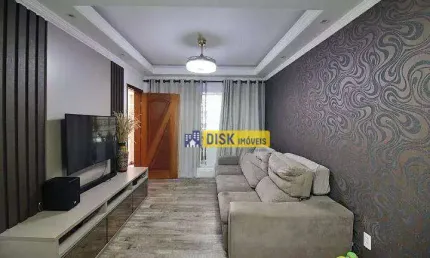 Sobrado com 3 dormitórios à venda, 126 m² por r$ 670.000 - nova petrópolis - são bernardo do campo/sp