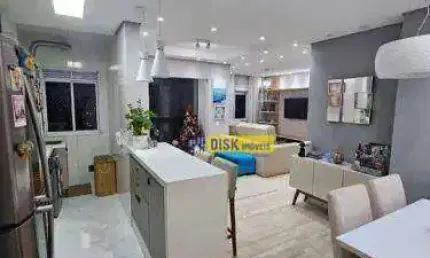Cobertura com 2 dormitórios à venda, 72 m² por r$ 610.000 - centro - são bernardo do campo/sp