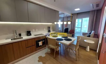 Apartamento com 1 dormitório à venda, 51 m² por r$ 590.000,00 - jardim três marias - são bernardo do campo/sp