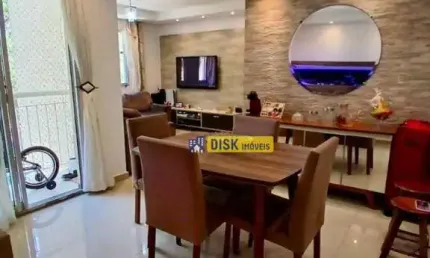 Apartamento com 2 dormitórios à venda, 59 m² por r$ 475.000 - planalto - são bernardo do campo/sp