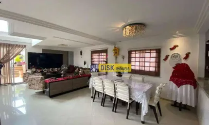 Cobertura com 4 dormitórios para alugar, 350 m² por r$ 12.000,00/mês - jardim - santo andré/sp