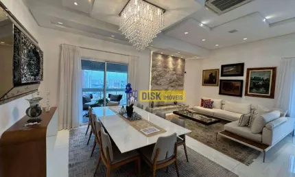 Cobertura de alto padrão com 4 suítes, terraço gourmet e 6 vagas – condomínio splendor, jardim do mar – são bernardo do campo