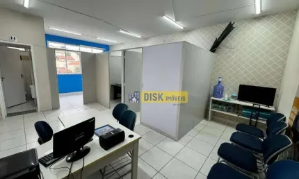 Sala comercial com divisórias – 20 m² – bairro demarchi, são bernardo do campo