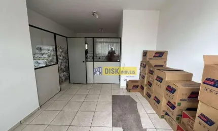 Sala comercial com divisórias – 20 m² – bairro demarchi, são bernardo do campo